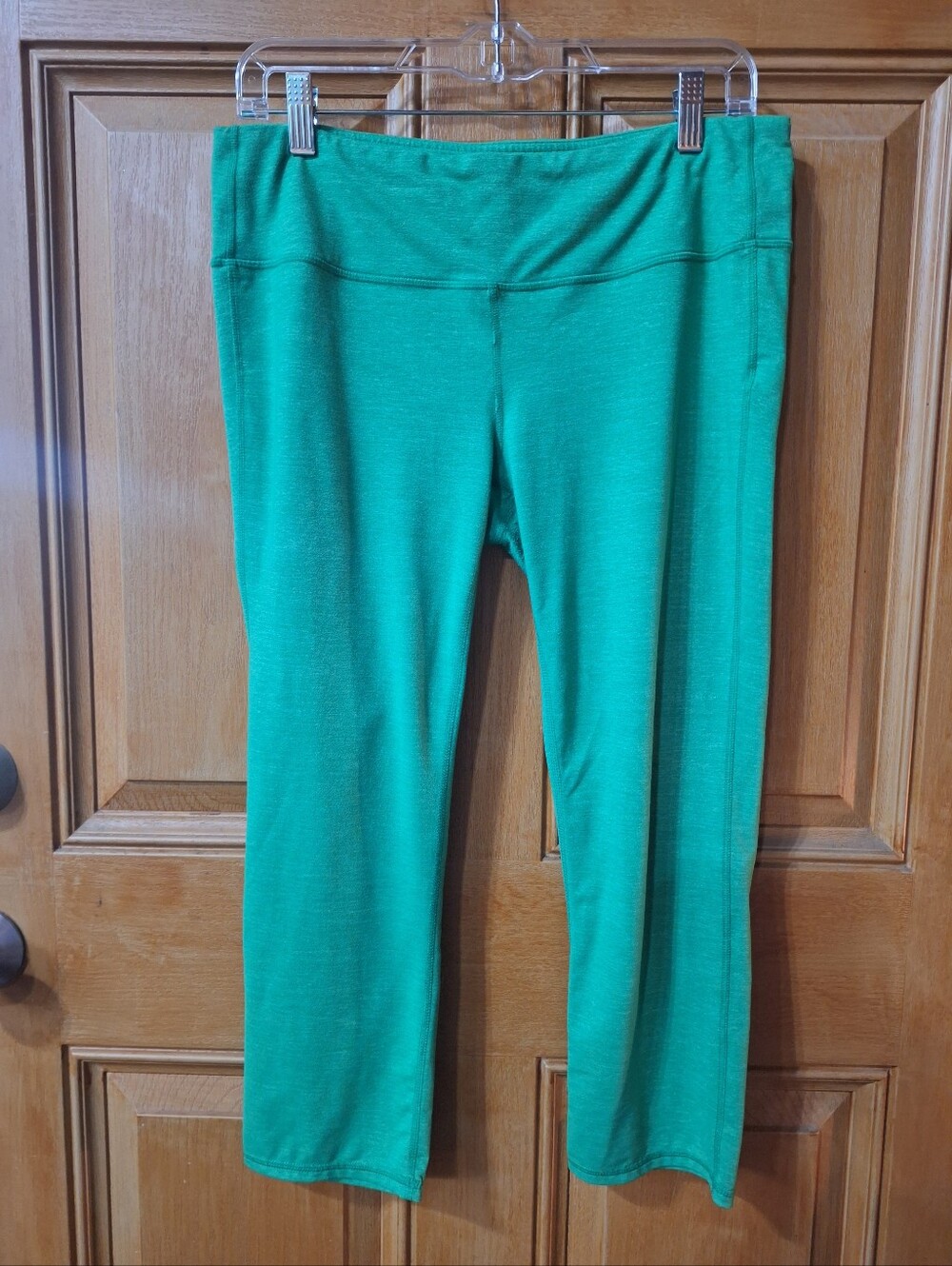 Green Women's Stretch Knit Pants By Athleta LT